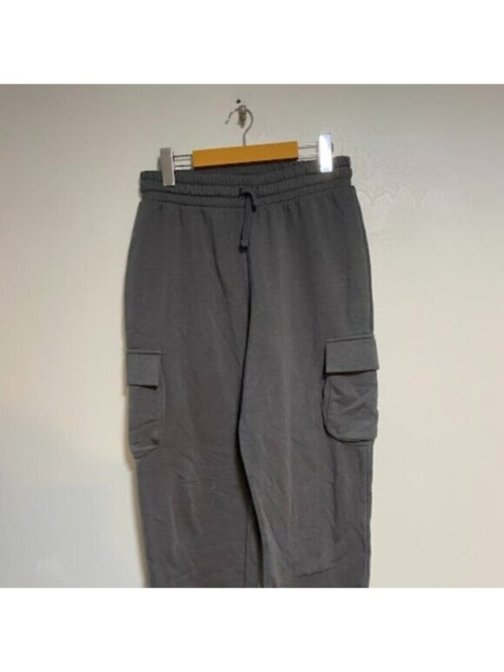 ZARA Cargo Charcoal Gray Women's Sweatpants Size M - Picture 3 of 10